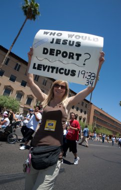 Arizona Göç Sb1070 protesto mitingi