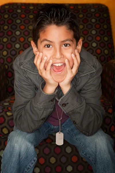 Hispanic Boy — Stock Photo, Image