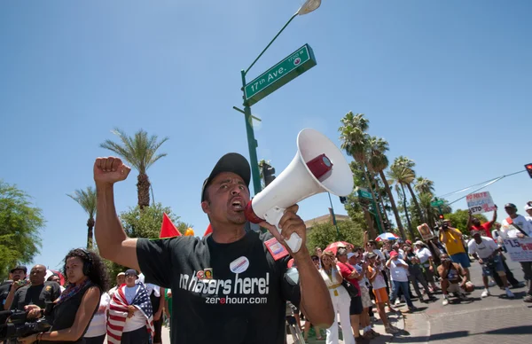 Arizona Immigration sb1070 Protestaktion — Stockfoto