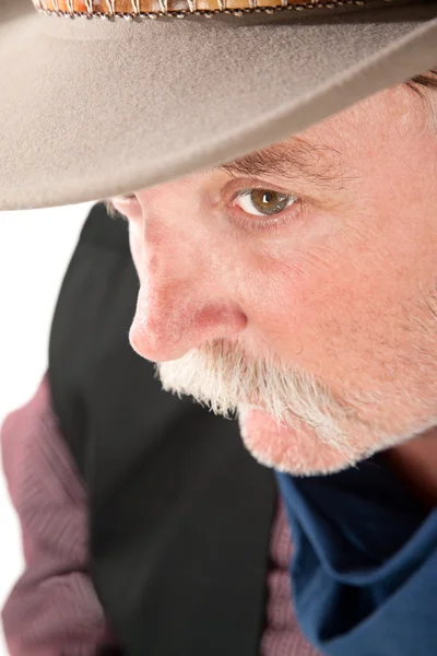 Cowboy closeup — Stock Photo, Image