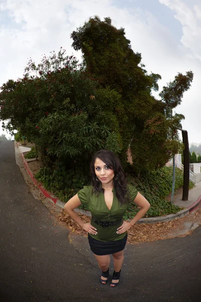 Pretty Latina Woman — Stock Photo, Image