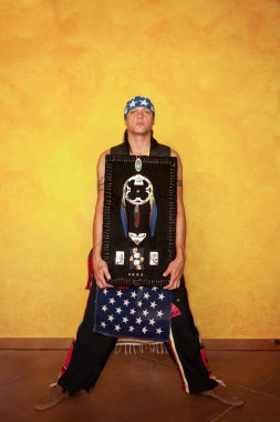 Kişisel sanat ile yakışıklı adam