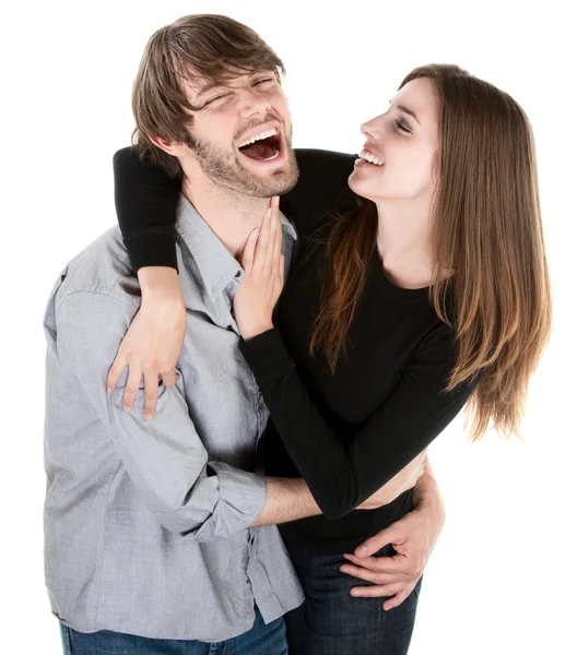 Cheerful Couple — Stock Photo, Image