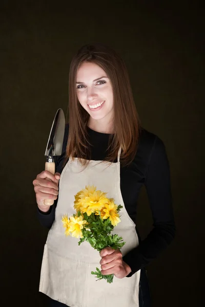 Hübscher Gärtner — Stockfoto