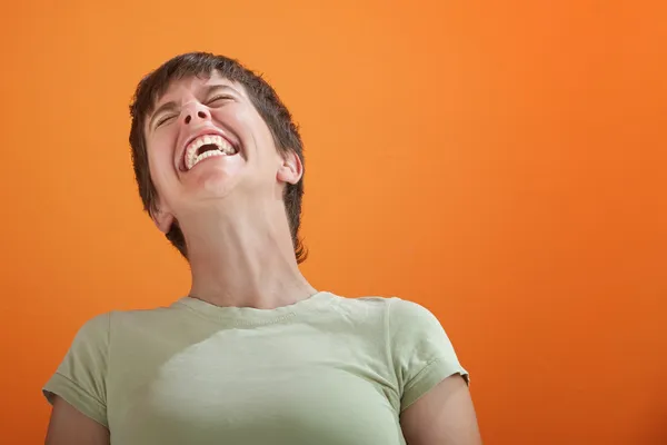 Uncontrollable Laughter — Stock Photo, Image