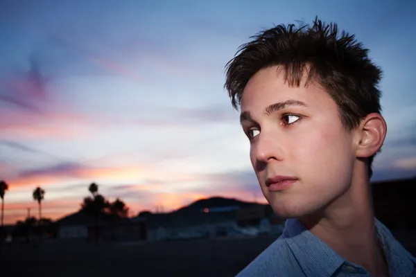 Serious Young Man — Stock Photo, Image