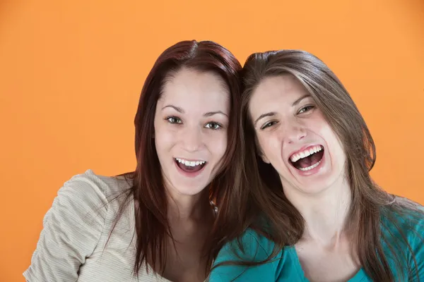 Two Happy Friends — Stock Photo, Image