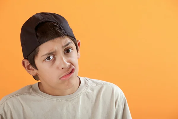 Youngster Makes Faces — Stock Photo, Image