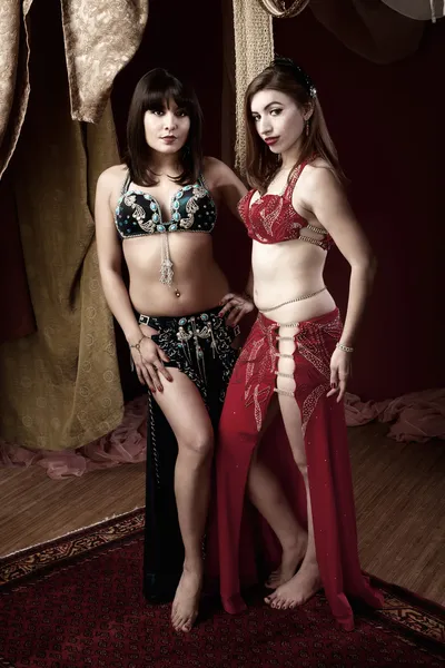 Beautiful Belly Dancers — Stock Photo, Image