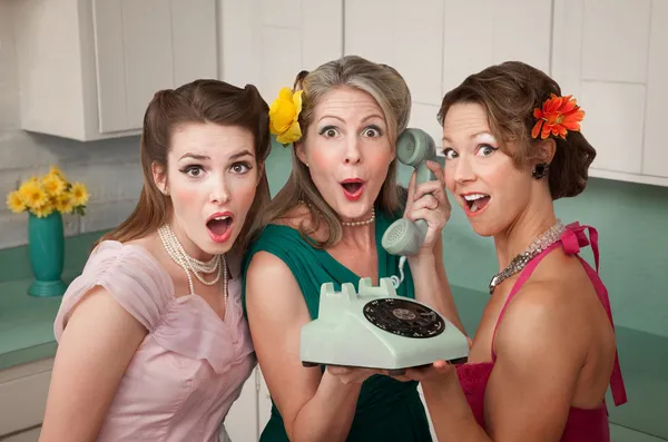 Shocked Women — Stock Photo, Image