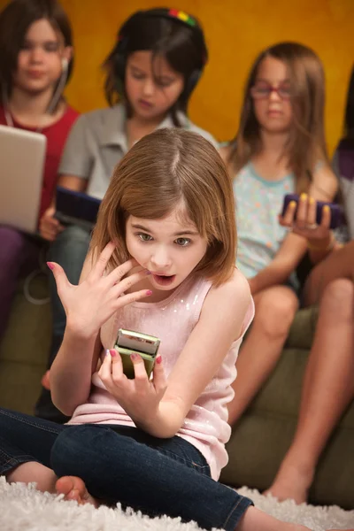 Niña sorprendida. —  Fotos de Stock