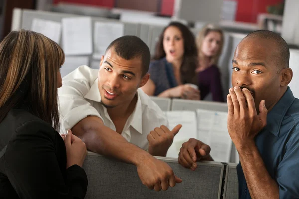 Embarrassed Man With Coworkers — Stock Photo, Image