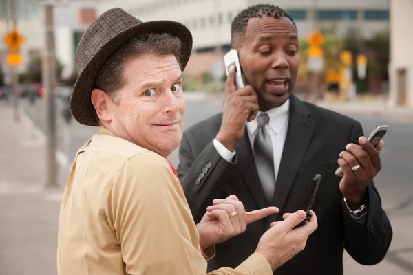 Nervous Businessman — Stock Photo, Image