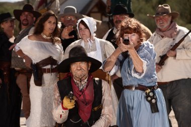 kıdemli vatandaş gunslingers