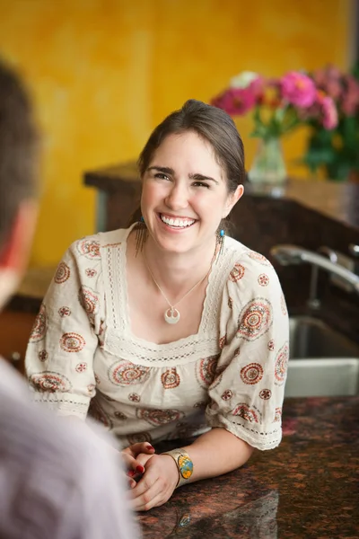 Smiling Woman — Stock Photo, Image