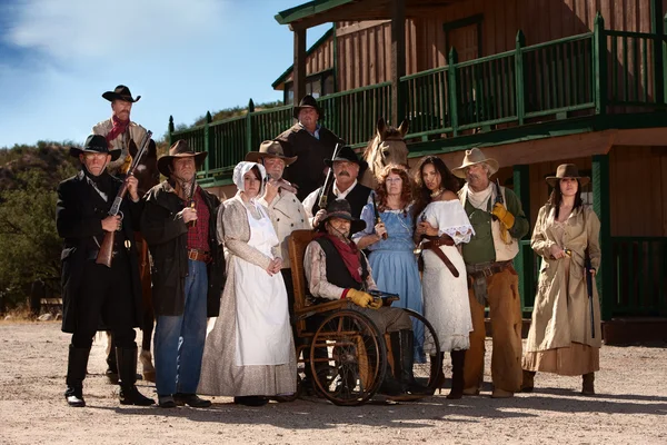 Old West Characters — Stock Photo, Image