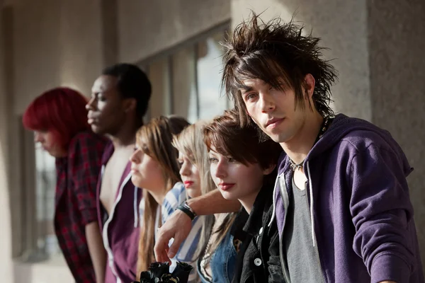 Young Punk Stares — Stock Photo, Image