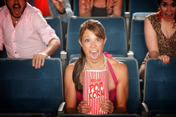 Scared Woman — Stock Photo, Image