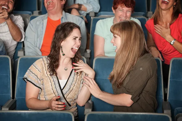 Laughing Audience Stock Image