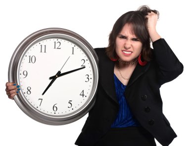 Bayan uzun çalışma saatleri