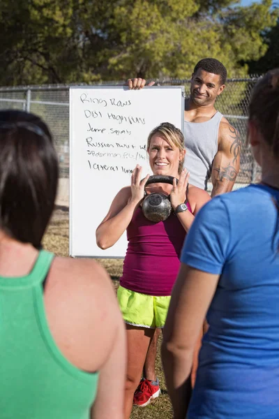 Spiegazione del peso del kettle Bell — Foto Stock