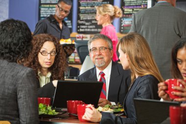 iş adamları Café grubu