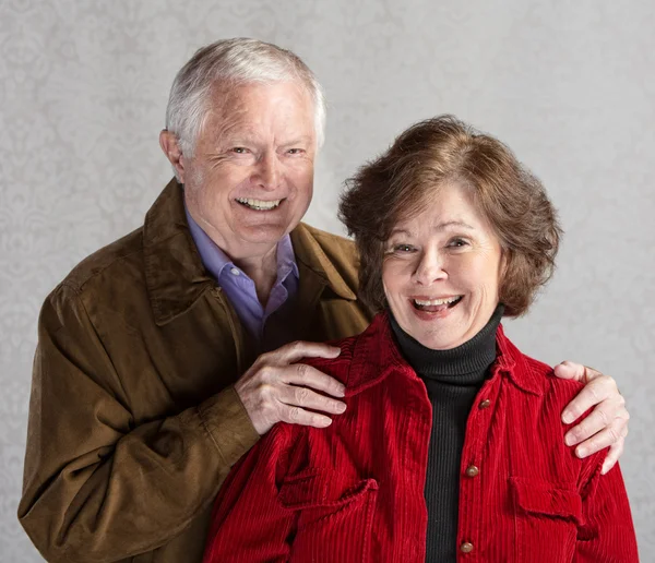 Laughing Senior Couple Stock Picture