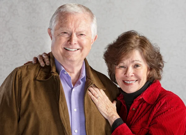 Loving Senior Couple Royalty Free Stock Images