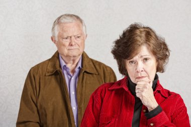 Serious Senior Woman