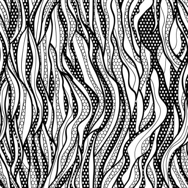 siyah dantel vektör kumaş seamless modeli