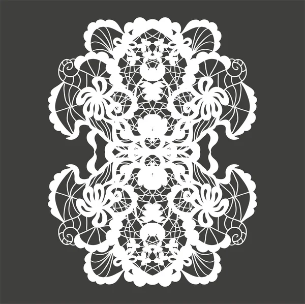 Lace ornament — Stock Vector