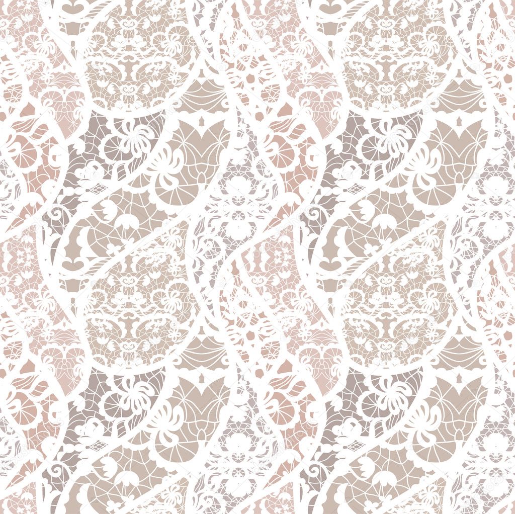 Lace vector fabric seamless pattern Stock Vector Image by ©comotom0 ...
