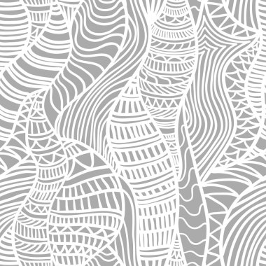 dantel vektör kumaş Dikişsiz desen çizgileri ve dalgalar