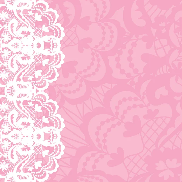 Fondo vertical sin costuras con un adorno floral — Vector de stock