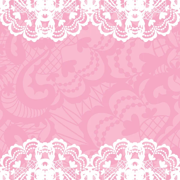 Fond horizontal sans couture avec un ornement floral — Image vectorielle