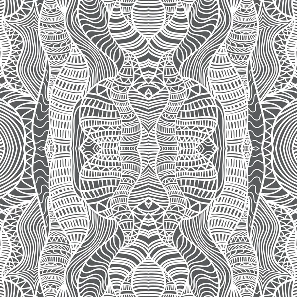 Lace vector fabric seamless pattern — Stock Vector