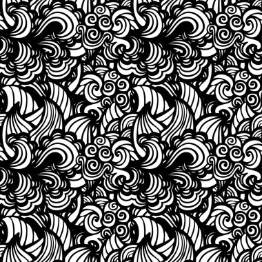 El çizimi pürüzsüz desen