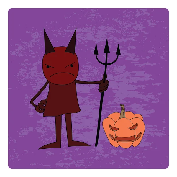Halloween character. — Stock Vector