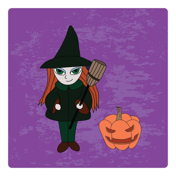 Halloween character. — Stock Vector