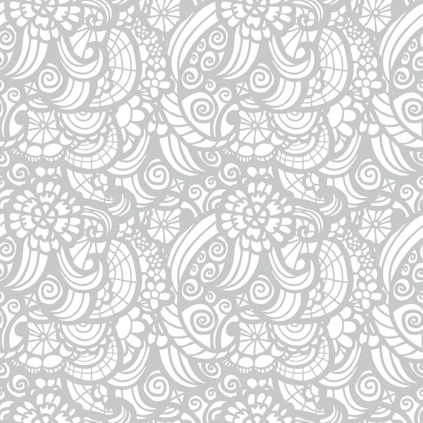 Hand-drawn seamless pattern — Stock Vector