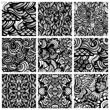 Dikişsiz desen çizilmiş arka plan olarak kullanılabilir.