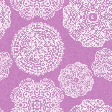 altlıkları ile seamless modeli dantel