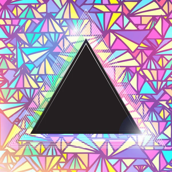 Conception d'espace triangulaire — Image vectorielle