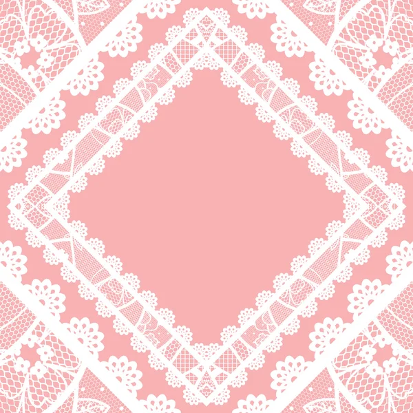 Lacy vintage achtergrond. — Stockvector