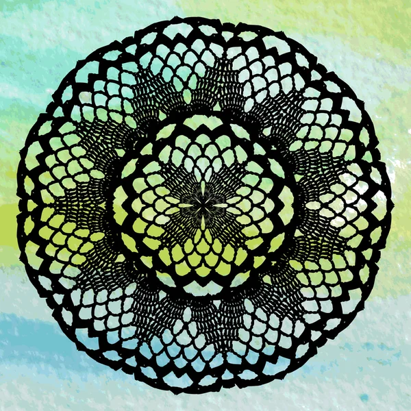 Pitsi doily — vektorikuva