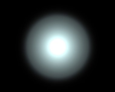 siyah arka plan üzerine soyut fractal