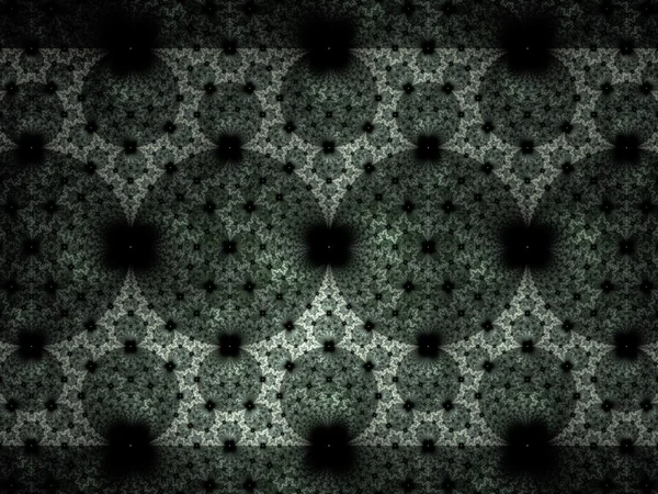 Fractal abstracto sobre fondo negro —  Fotos de Stock