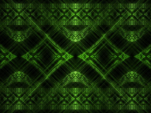 Абстрактный зеленый на черном фоне — стоковое фото
