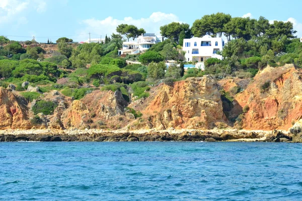 Klippor baleeira, albufeira Algarve — Stockfoto