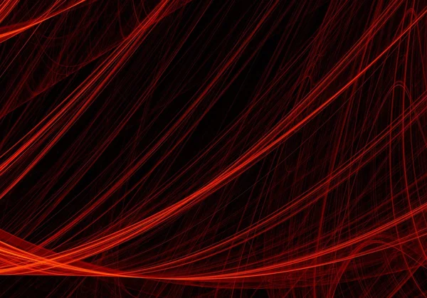 Arte vermelha fractal digital abstrata — Fotografia de Stock